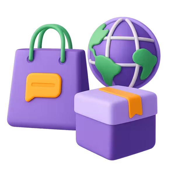 Imagine reprezentativă pentru categoria de joburi eCommerce & Dropshipping – proiecte pentru magazine online, vânzări și logistică pe Skill8